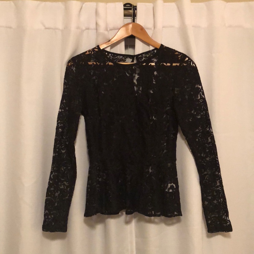 Windsor Lace Peplum Top